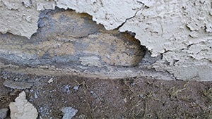 Damaged Wall