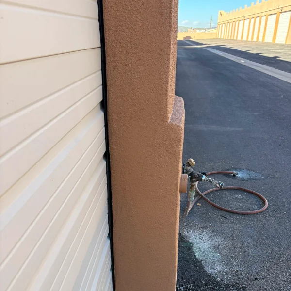 Stucco Pillar Phoenix AZ After